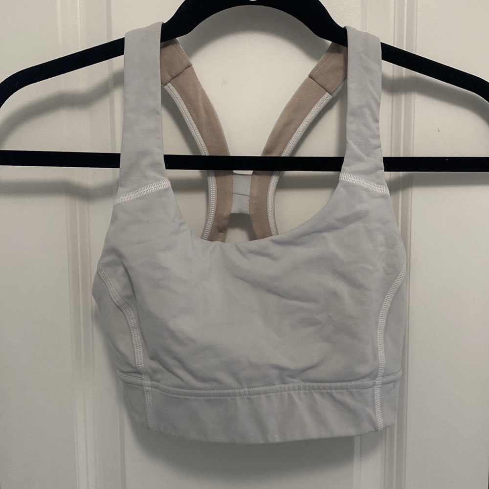 Lululemon Grey Sports Bra, Size 2